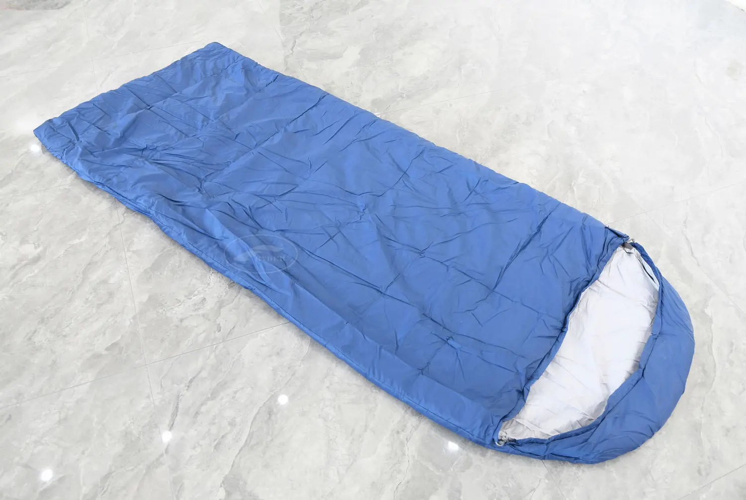 Battery-Powered Mummy Shape 4 Season Double Way Zipper Techloft Fiber Camping Electric Heated Sleeping Bag for All Weather
