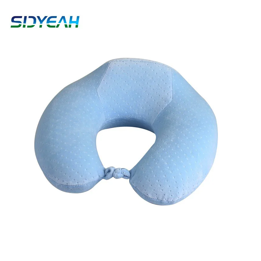 Amazon шеи Поддержка воздуха подушка для путешествий, U форма путешествия Шея подушка с памятью пены