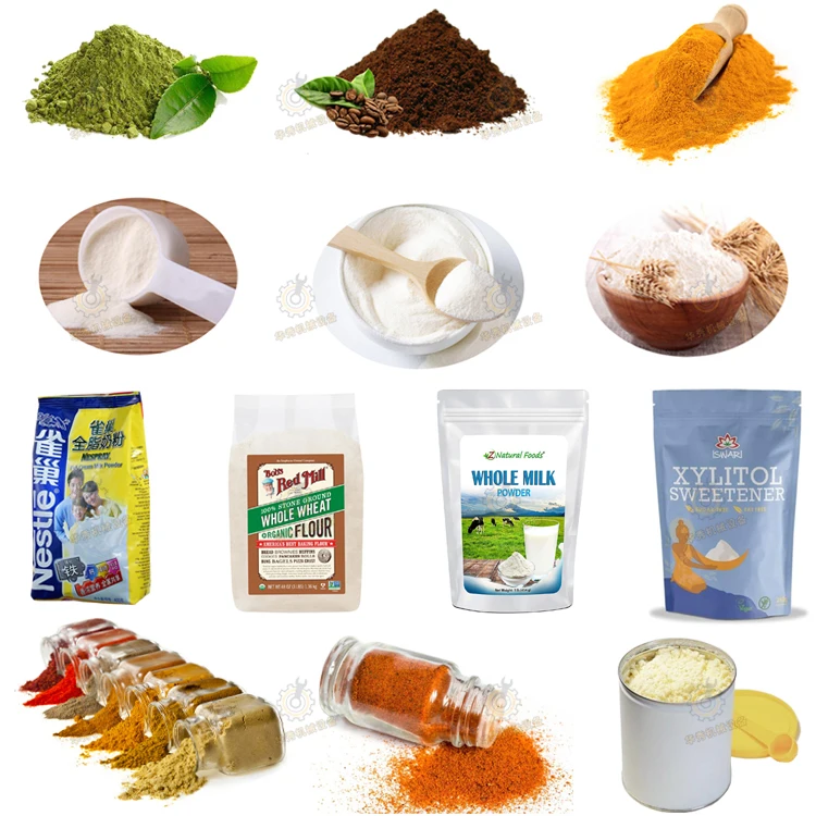 Best Quality chemical powder filling machine for bottle product
