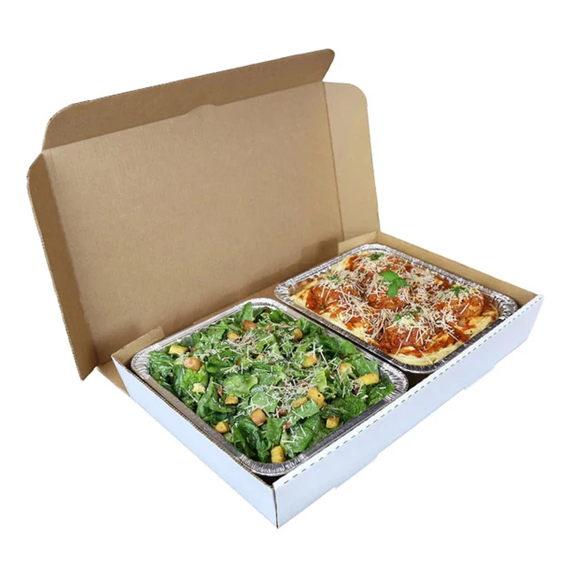 Delivery Grazing Platter Wholesale Kraft Disposable Food Trays Catering Box