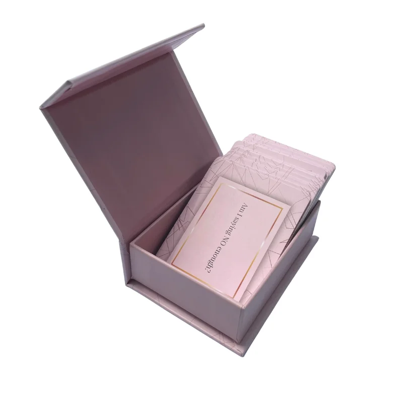 OEM printing spanish color different material question game card 100%pvc waterproof game cards custom buy card games