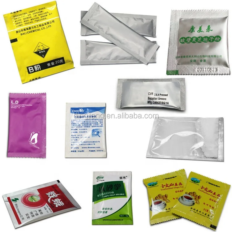 Stainless Steel Automatic Various Weight 10g 100g Milk Coffee Washing Small Powder Sachet Packing Packaging