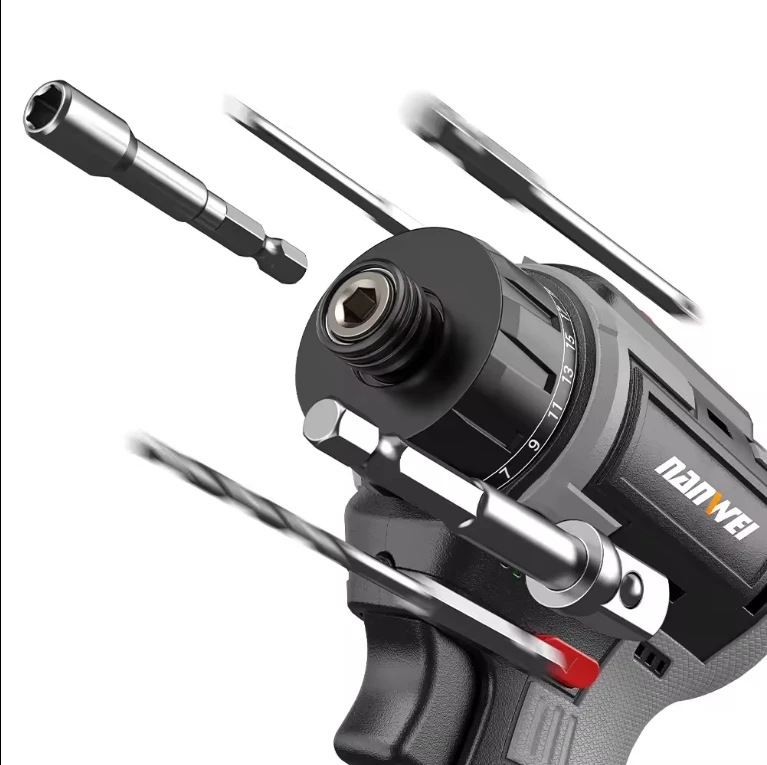 NANWEI Factory screwdriver 16.8V portable electric cordless screwdriver  Lithium Battery