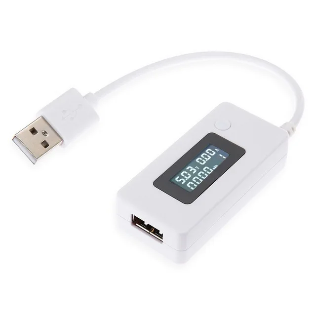 Mini LCD Dual USB Voltage and Current Detector Mobile Power USB Charger Tester
