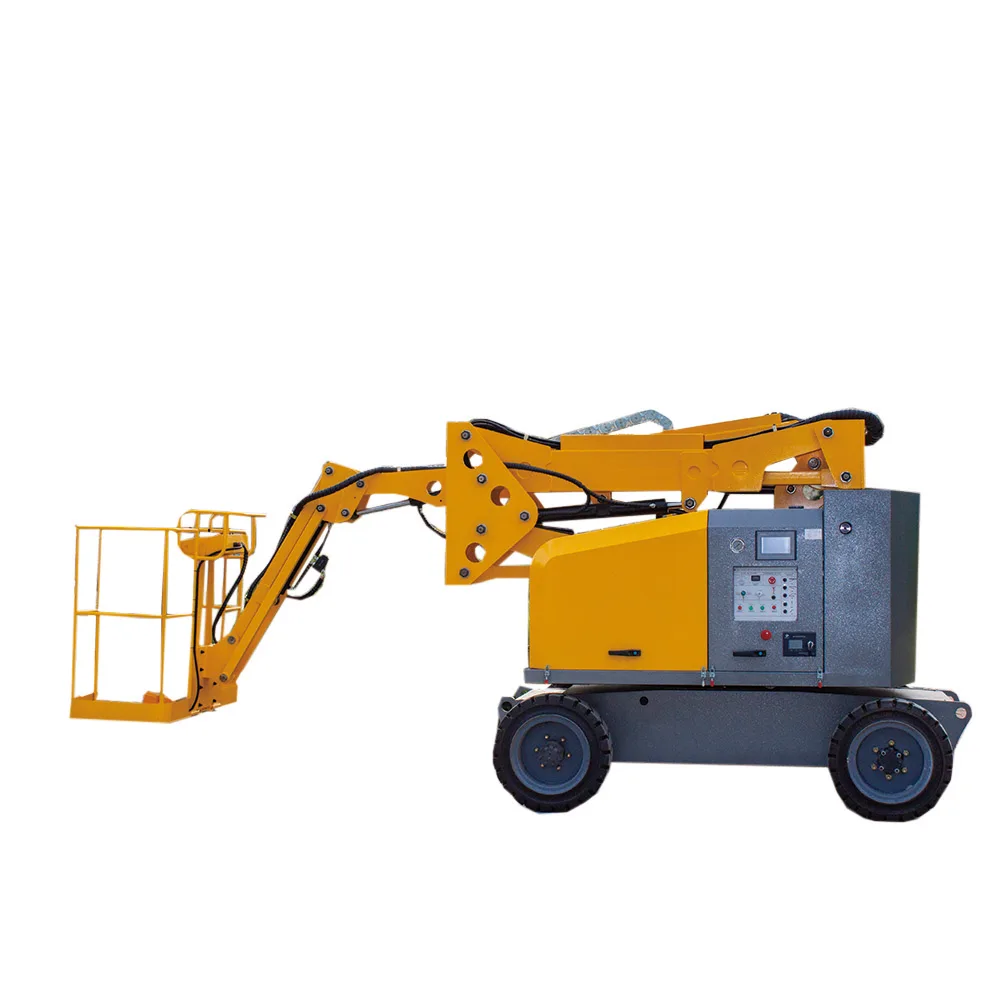 Rotary Lifting Platform Self-Propelled Electric Bending Arm Hydraulic Lift Aerial Maintenance Vehicle  Work Platforms