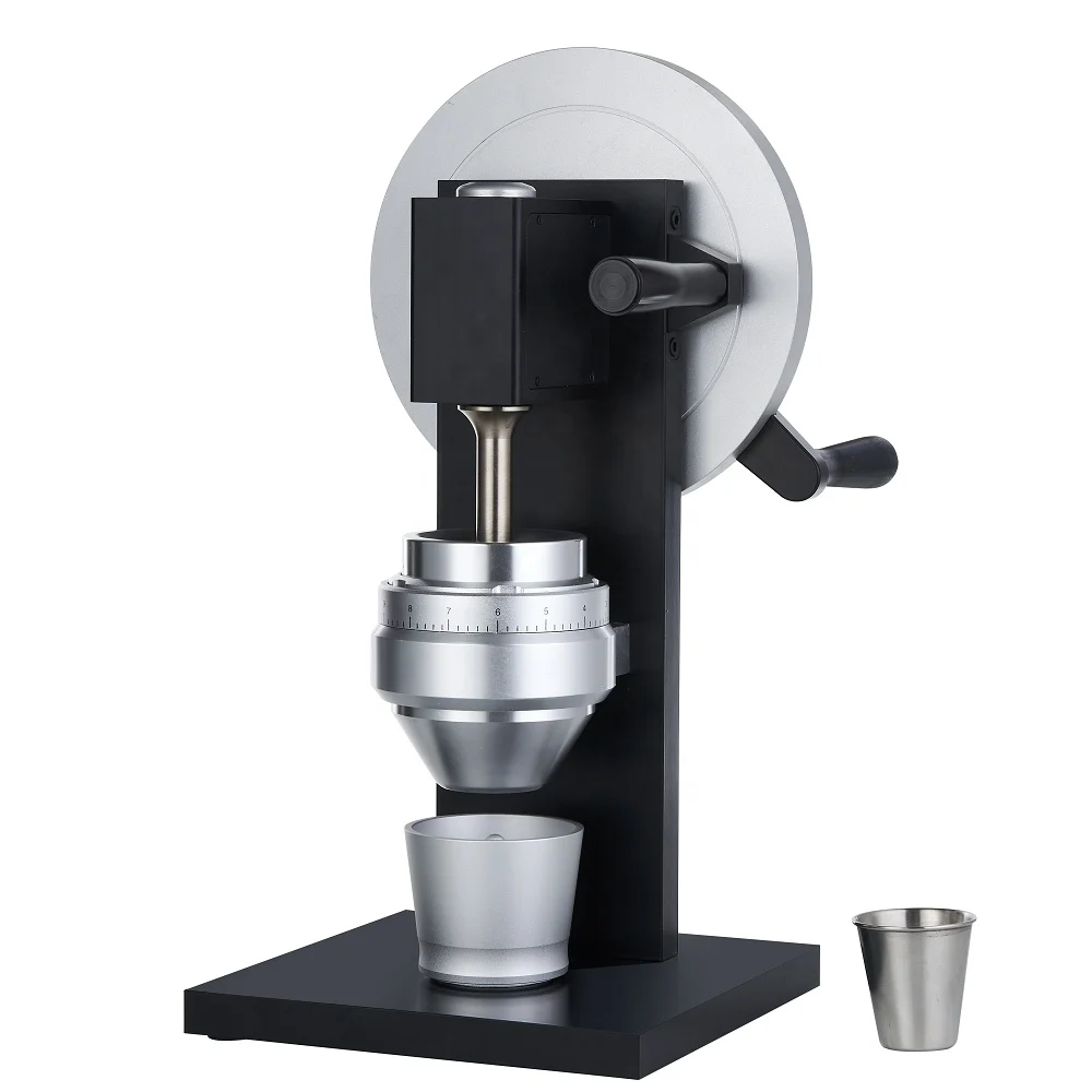 Промышленная Коммерческая ручная кофемолка Spresso машина Стальные заусенцы с алюминиевым белым CG1846 кофейная мельница Бытовая