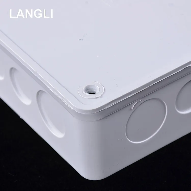 Electronic control panel box waterproof electric junction box PVC plastic box enclosure