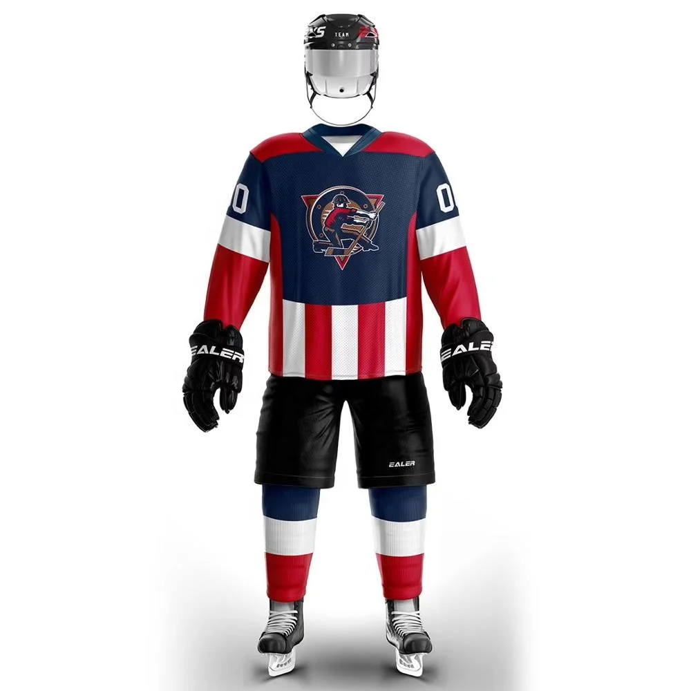cheap custom unique sublimated hockey jersey