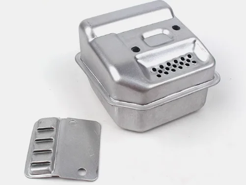 ZHENGHENG manufacturer supplier ms180 chainsaw muffler spare parts professional ms 180 gasoline chainsaw muffler wholesale