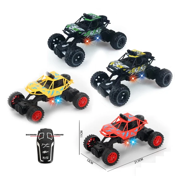 EPT $1 Dollar Promotion Toys 2-Way Rc Climbing Car Toys Remote Control Trucks With Lights