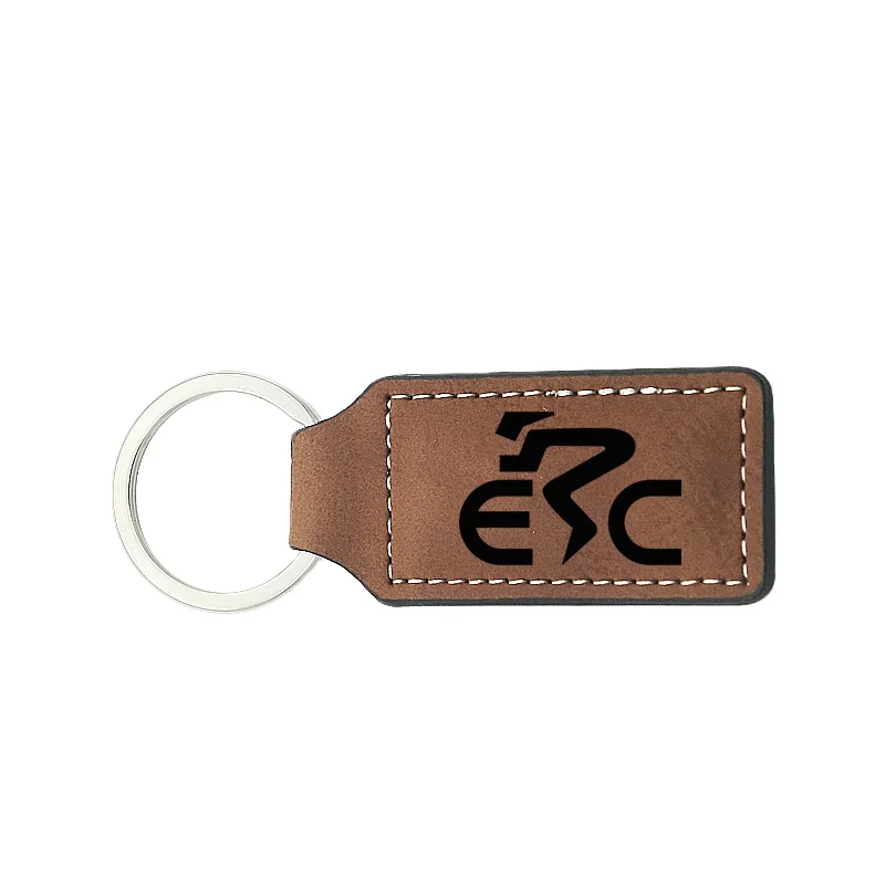 laser blanks keychain , laser cutting leather blanks , customizable laser engraved souvenir craft blanks
