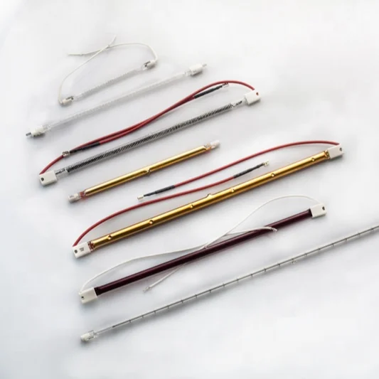 Hot Sale Carbon Fiber  Quartz Heating Tube Fiber Quartz Electric Heating Tube Special Shape Heating Tube