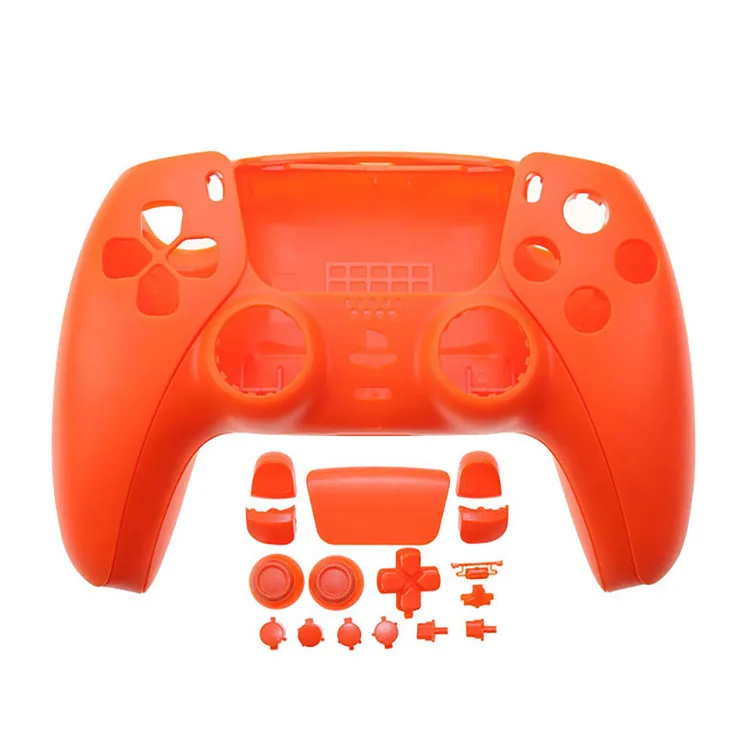 Replacement Repair Part Full Set Buttons Decoration Faceplate Shell Case Cover For PS5 Playstation 5 Controller Gamepad