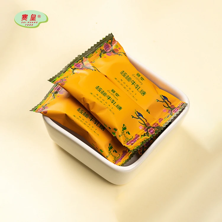 
good taste sweet nut crisp candy Chinese Flavor Nougat Walnut 