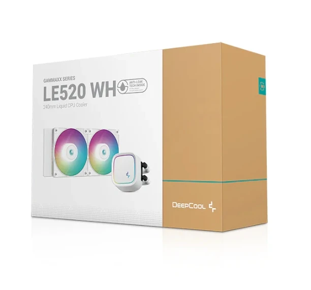 Deep cool  ARGB LE520 Black/White Water Cooler For Gaming Computer Cooling CPU Coolers