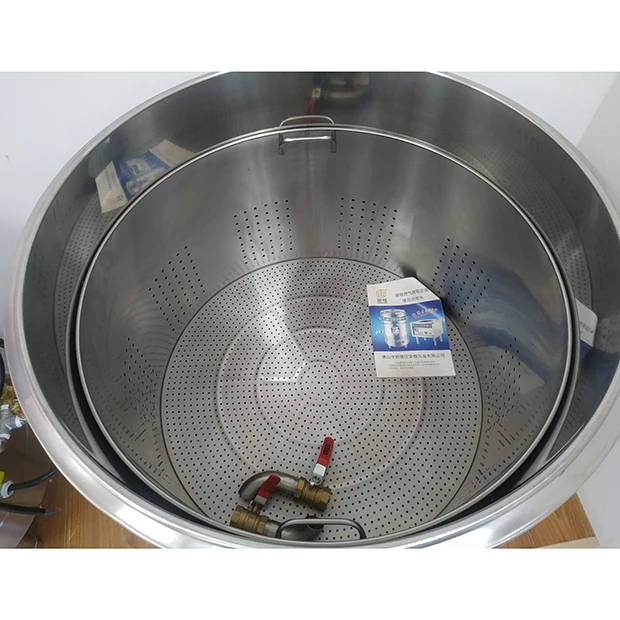 390 L Gas Cooking Barrel Noodle and Soup Cooking Kitchen Equipment