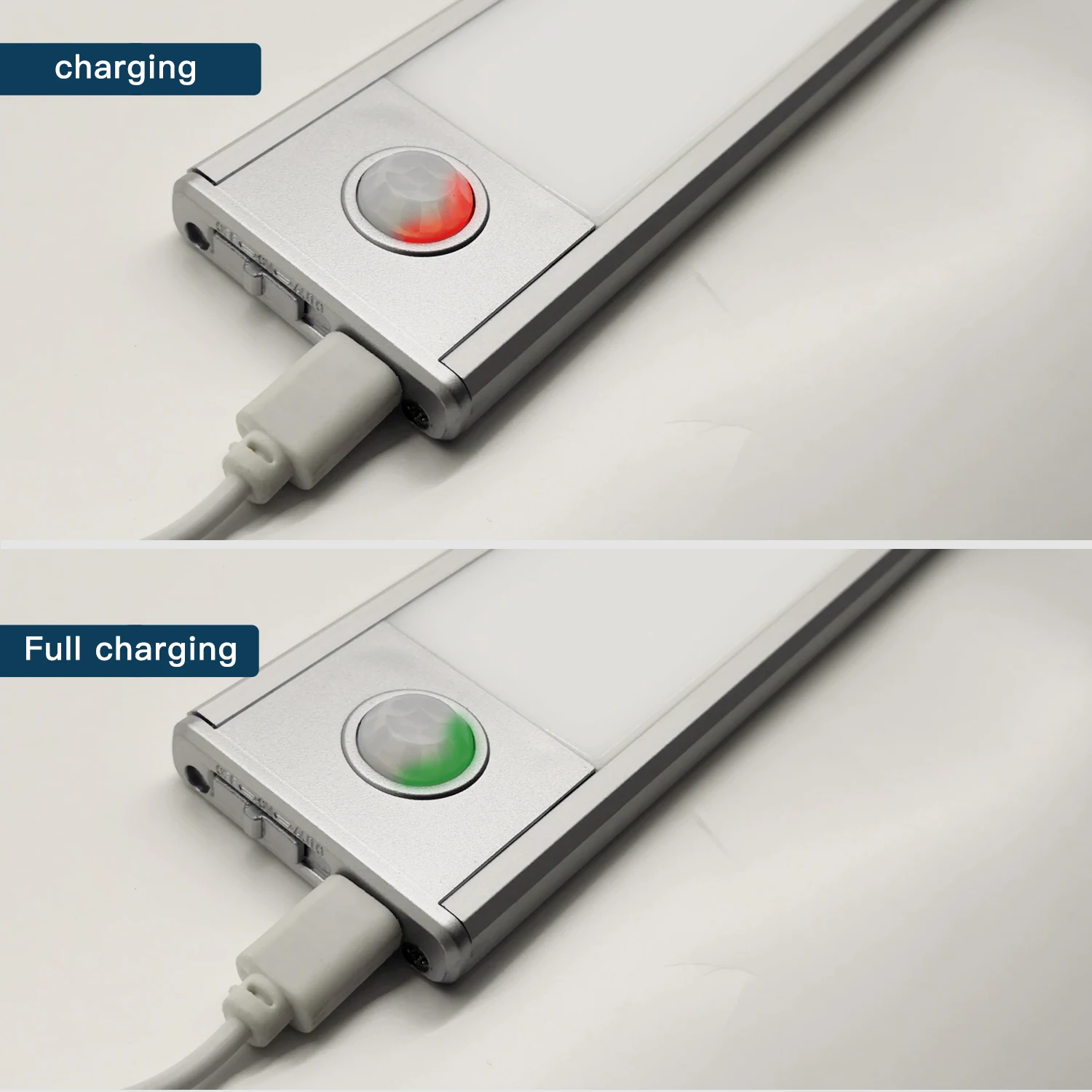  Светодиодный сенсорный светильник с зарядкой от usb магнитный для кухонного шкафа