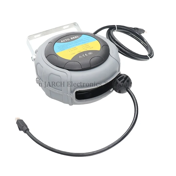 Lan сеть весна выдвижной Cat5e Ethernet кабель катушка Тактический