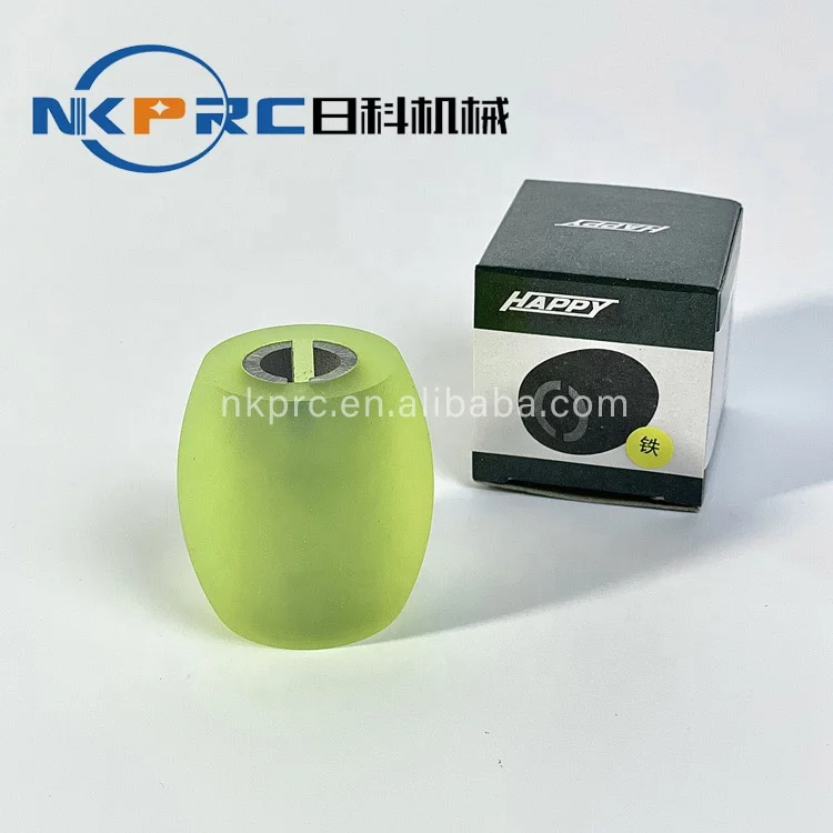 NKPRC RK-1037 Yellow Rubber Egg Stone With Iron Or Copper
