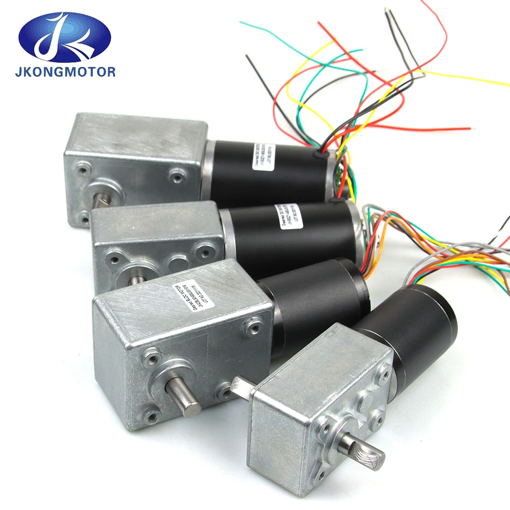 80mm brushless Dc Motor with JKBLD 750 Driver applied to V groove cutting machine bldc motor neodymium magnet