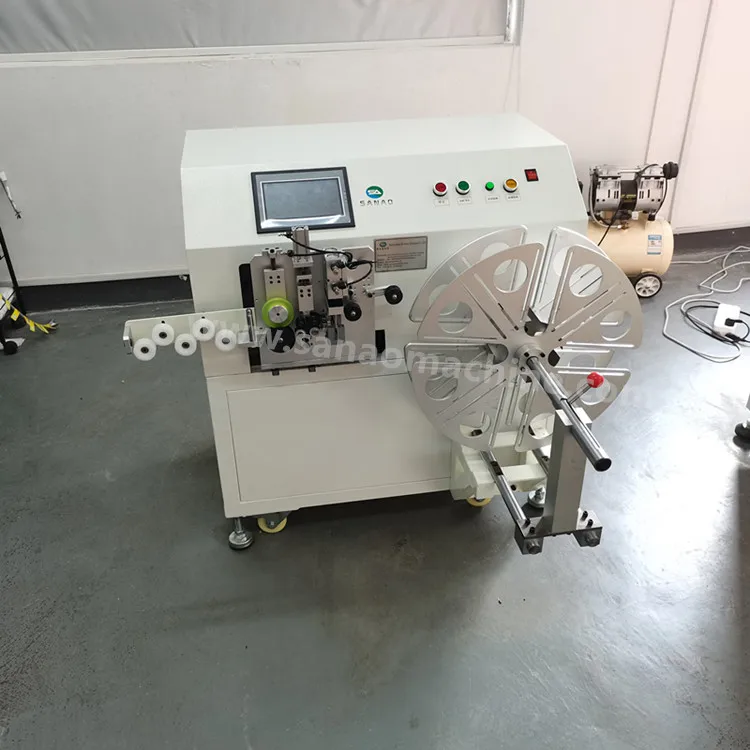 Automatic 60 Meter Measure Cable Winding Cutting Machine Wire Coil Cutting Machine Equipment
