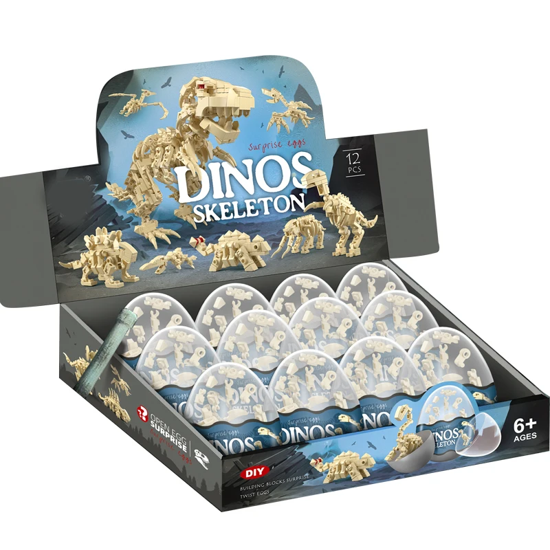 Shantou factory dinosaur  building blocks mini building blocks toys  figures building blocks boy toys
