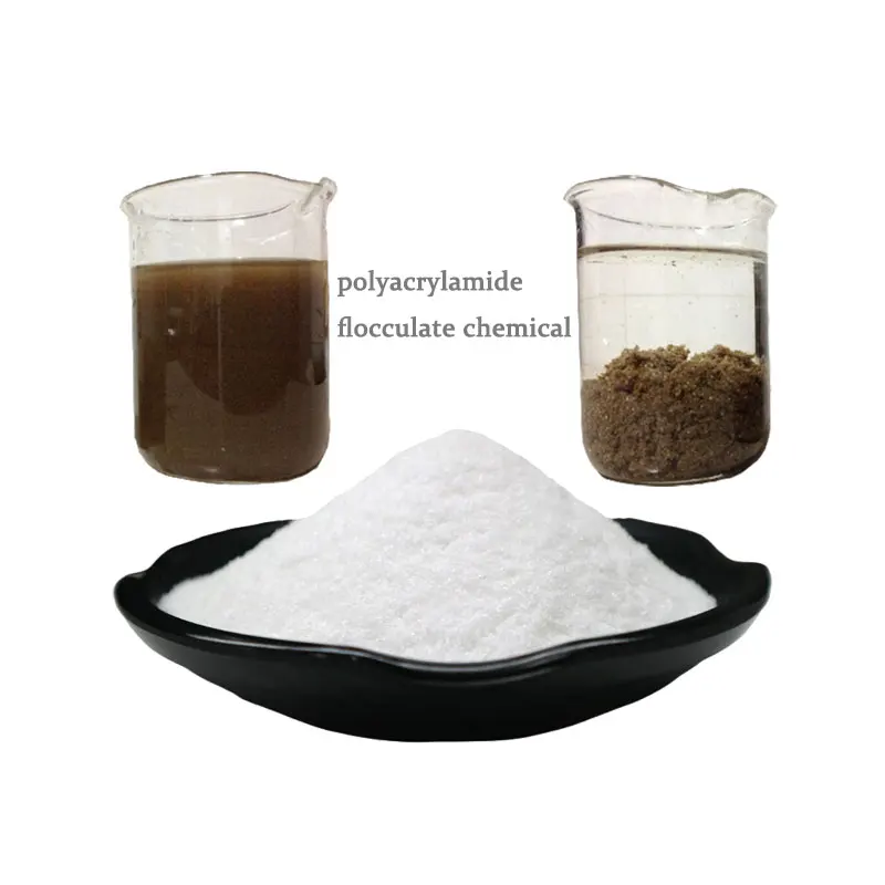 Chinese Manufacturer Chemical Flocculant Hydrolyzed Polyacrylamide Anionic Polymer Free Sample For Water Treatment