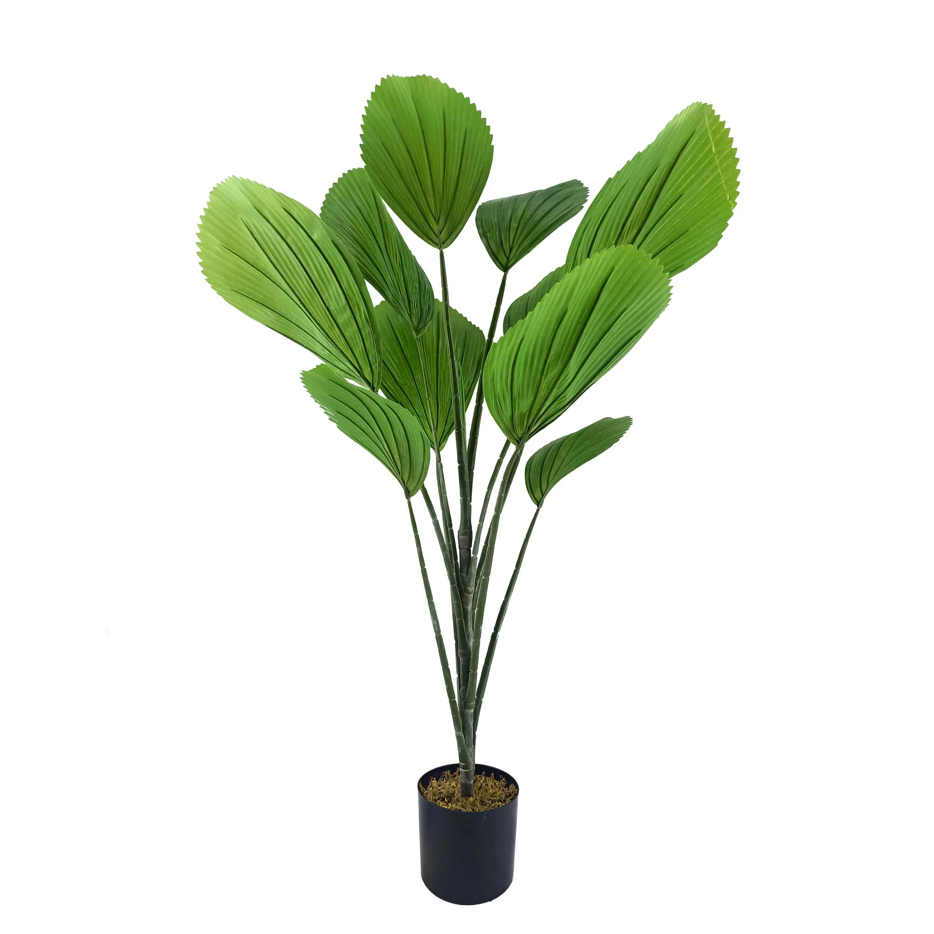Decoration Wood Branch Indoor Decoration Banana Leaf Tree Wholesale Plastic Artificial Bonsai garden ornamental tree greenery