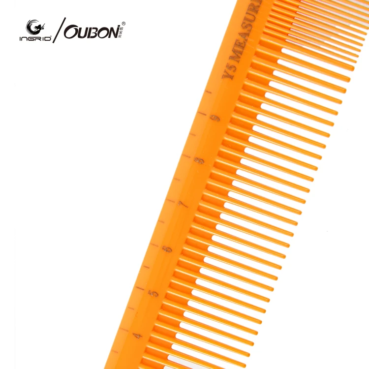 Salon Hair Comb with Scale Professional Barber Hairdressing Comb Hair Cutting Comb