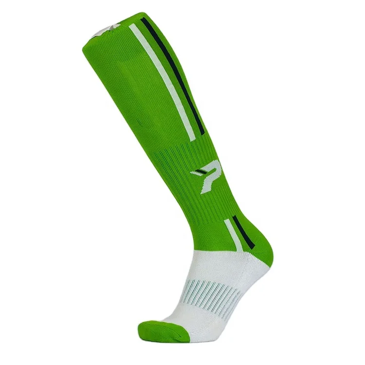 Футбольные носки из полиэстера под заказ, хлопковые футбольные носки