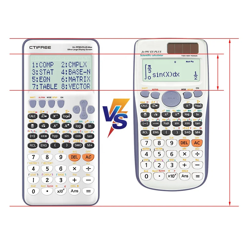 Calculator 991es plus Manufacturer Cientifica Calculadora  Calculatrice calculateur Graphing Scientific Calculator Student