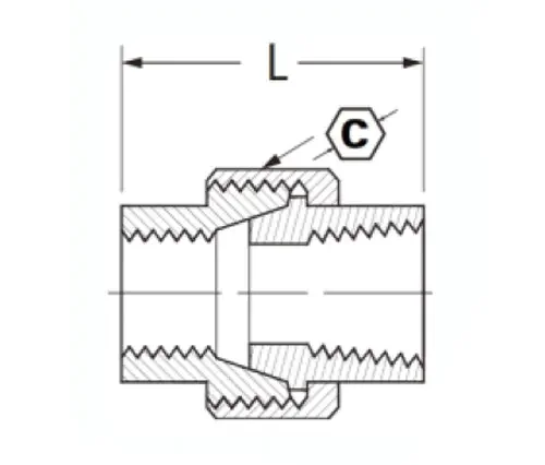 ASME SAE standards brass water line connection fittings union brass pipe fittings