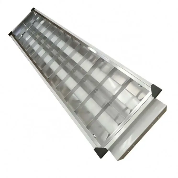 Best Prices T5/T8 Grille Light Fixture 2x4' Fluorescent fitting