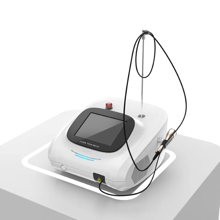Redness 980 Varicose Veins Surgical Diode Laser Machine Quick Vascular Removal