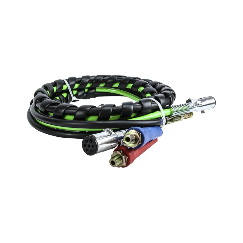 3 in 1 Air/ Electric Hose Kit For Volvo BE27127,Length 12 ft
