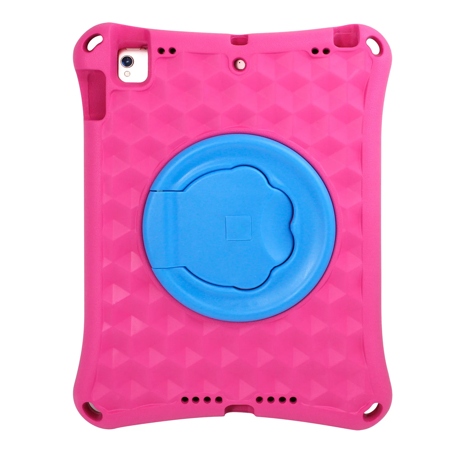 Custom Designer Luxury Color Sublimation 360 Rotation Shock Proof Cute Baby Standing Tablet Case for iPad 5 6 7 8 9.7 10.2