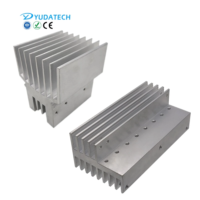 Custom Size Anodizing Extrusion Aluminum Electric Relay Heatsink for Industrial Solid State Relay