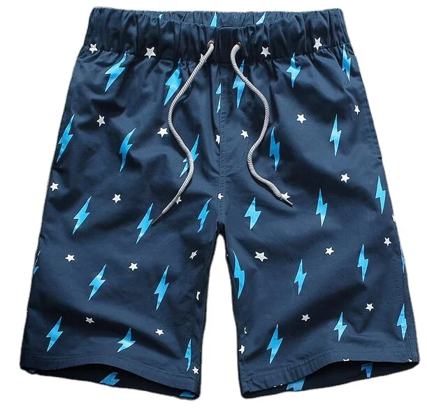 Pattern Swimwear Shorts Print Beach Sea Summer OEM Service 100% Polyester Vacation Man Boy Adult Male Board Shorts EU