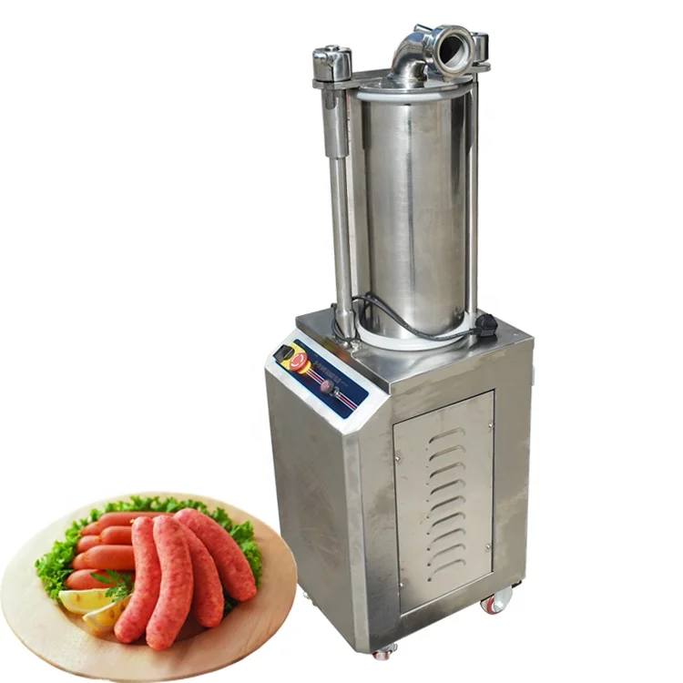 Commercial sausage making machine automatic hydraulic sausage filling machine