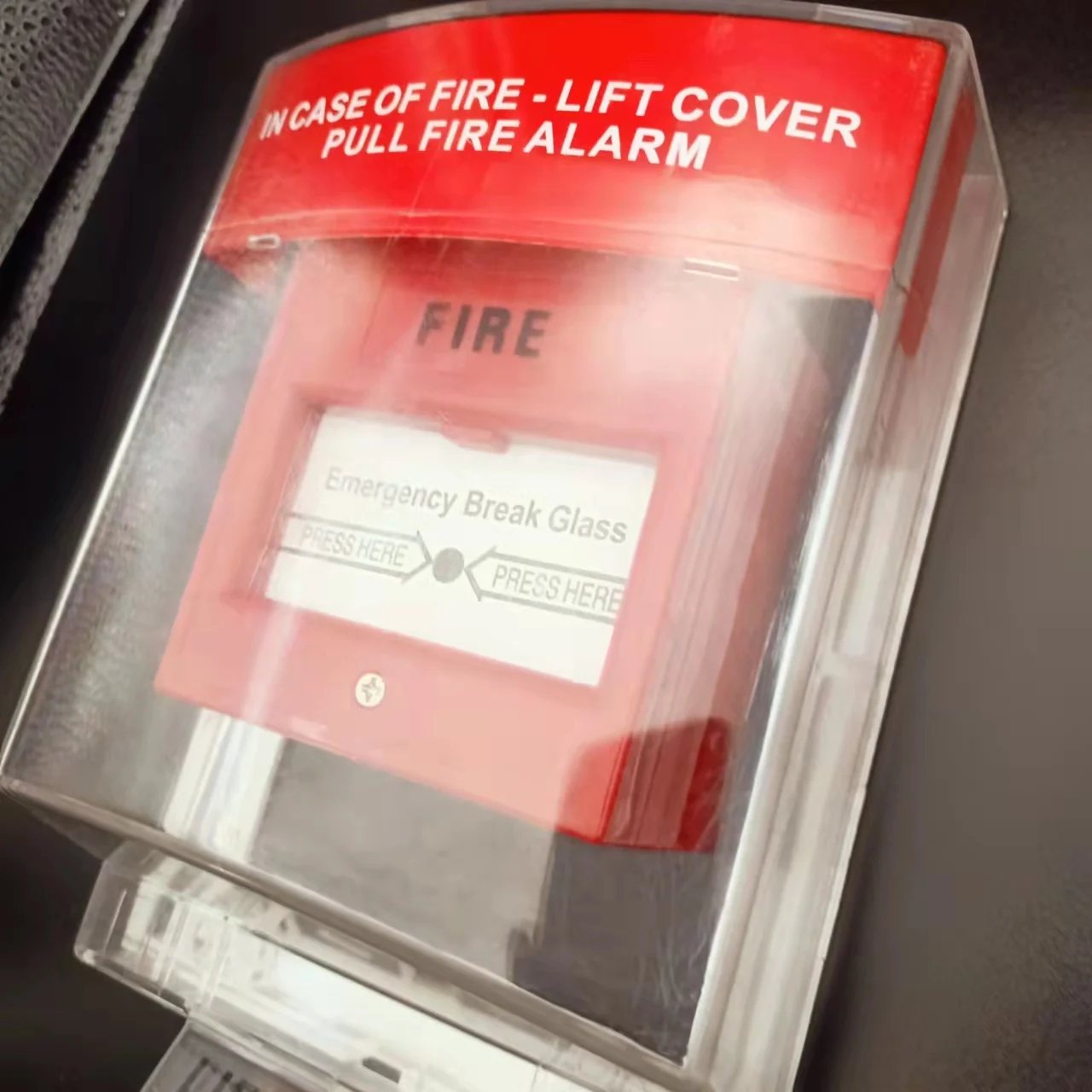 Manual call point covers manual call point