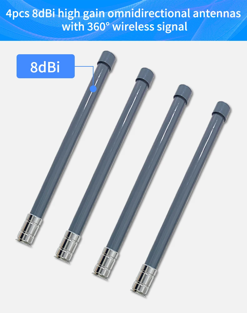 Outdoor Wifi Long Range Wireless Router Access Point 1800Mbps 4G 5G Router with Sim Card Slot