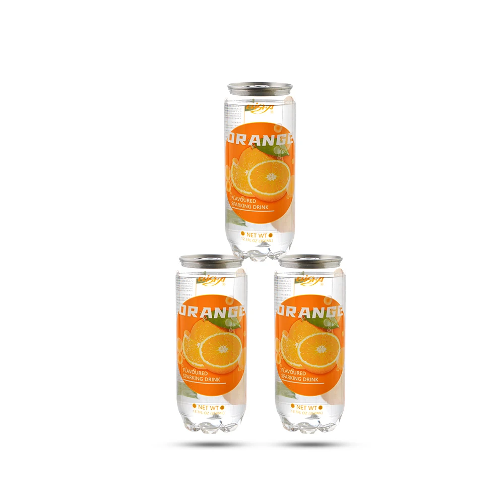 hot sale high quality good price popular in 2021 low sugar orange flavour carbonated drinks