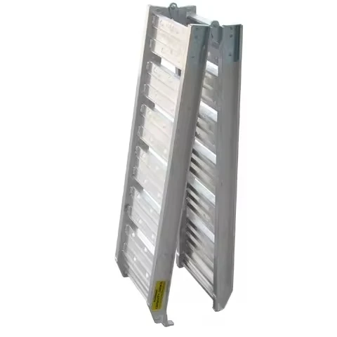 Heavy Duty Aluminum Load Ramp Maximum Capacity 200KGS Foldable Aluminum Ramp