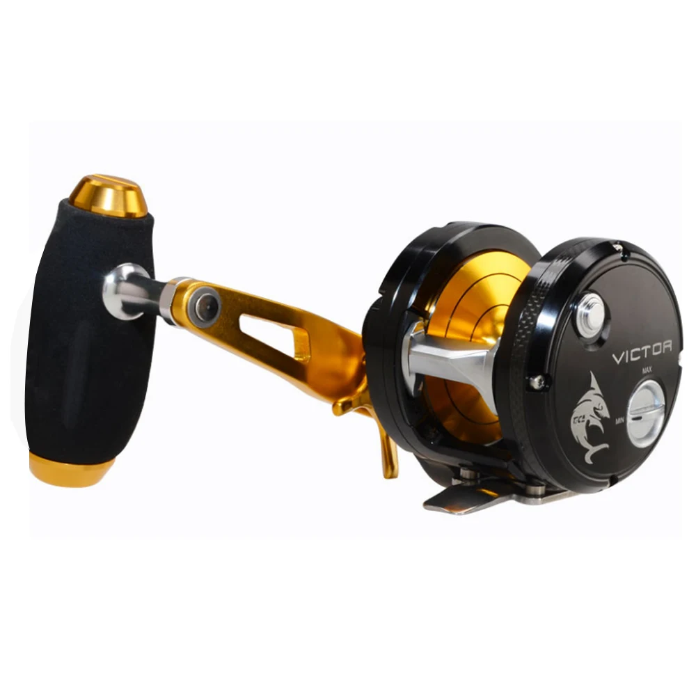JOHNCOO Max Drag 15kg Narrow Spool Gear Ratio 6.1:1 Sea Slowing Jigging Fishing Reels