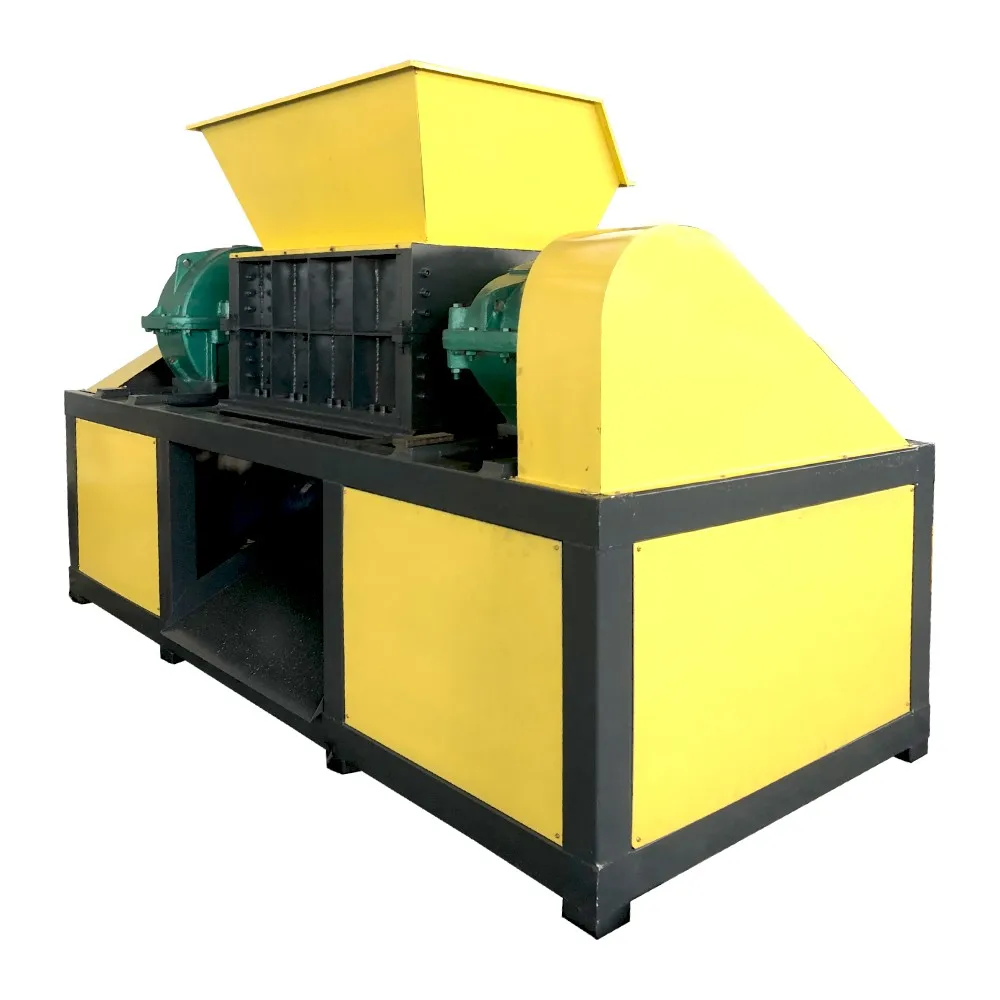 Мертвые тюки животных hdd стеклянная ткань маленькая двойная двухвальная машина для измельчения пластиковых пакетов для органиче