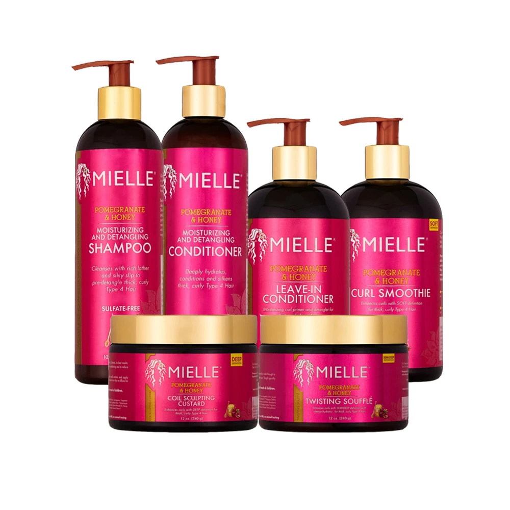 MIELLE Organics  MIELLE Pomegranate & Honey 6PCS Set