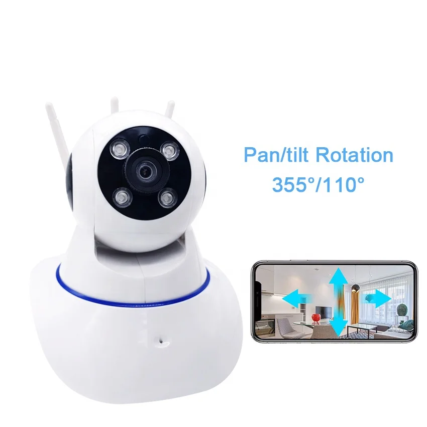 Wireless 720P Smart Robot Wifi Camera Night Vision Security CCTV Camera
