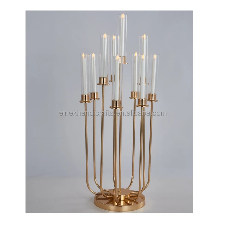 Home Decoration candle holder luxury candles vessels Candle Holders for wedding decoration