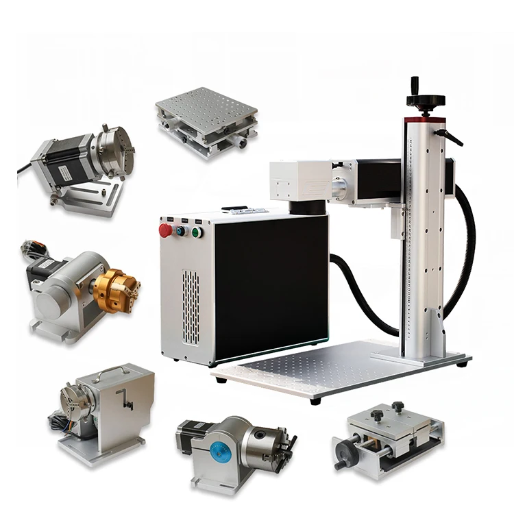 Factory direct supplier 30w fiber marking machine  cheaper price wholesale india free shipping