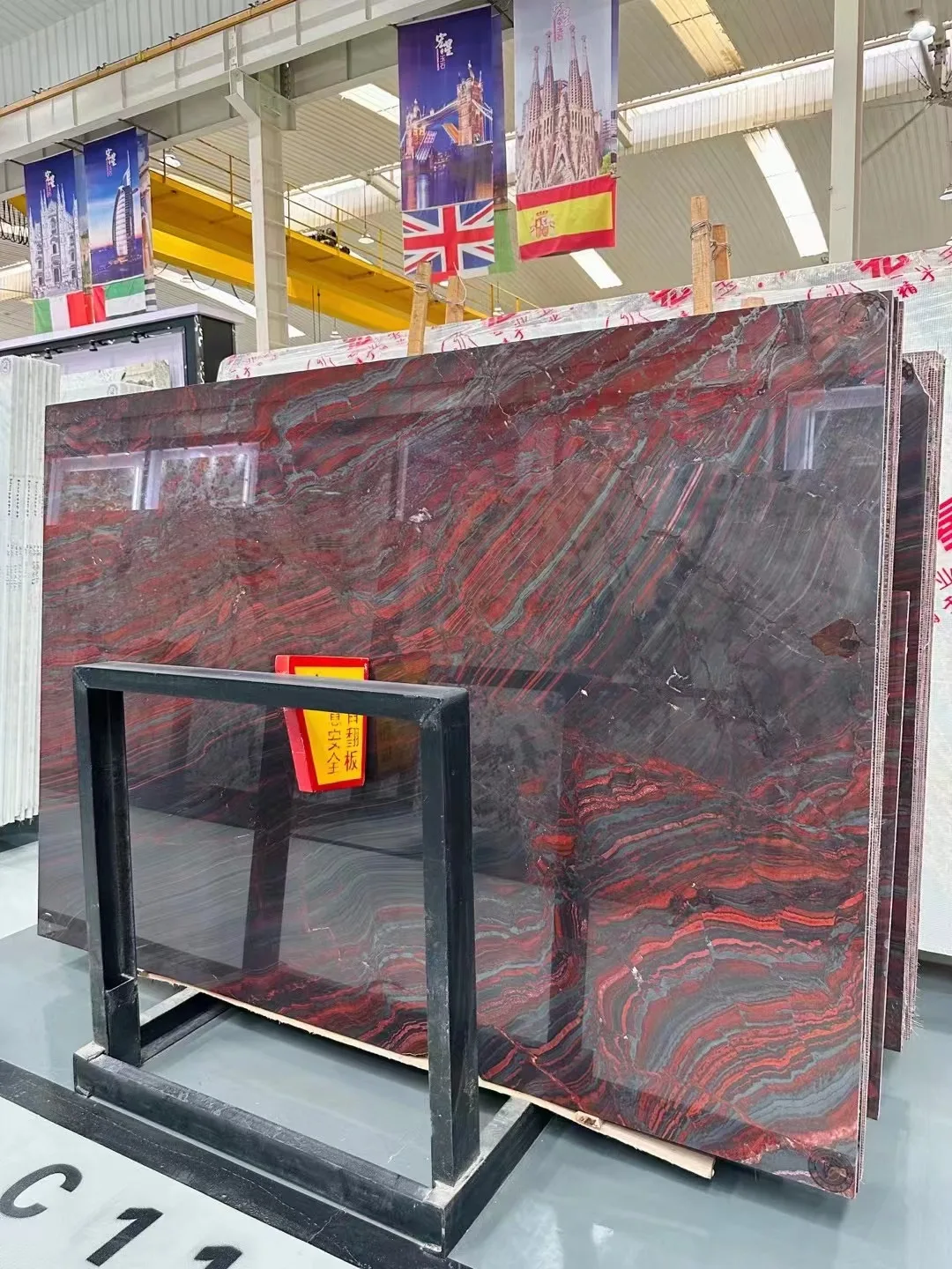 Natural New Purple rose red marble slab polished marble Rosso Levanto marble tiles for wall